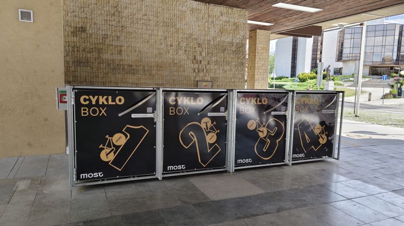Bike Box - Most, Radniční