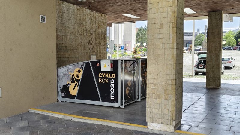 Bike Box - Most, Radniční